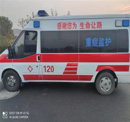 察哈尔右翼后救护车出租服务案例3